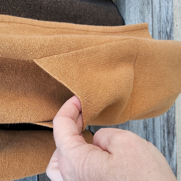 Rachel Zoe Bkack & Camel Colored Jacket Size XL - Picture 3 of 9